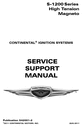 Thumbnail X42001-1  S-1200 Series High tension Magneto Support Manual